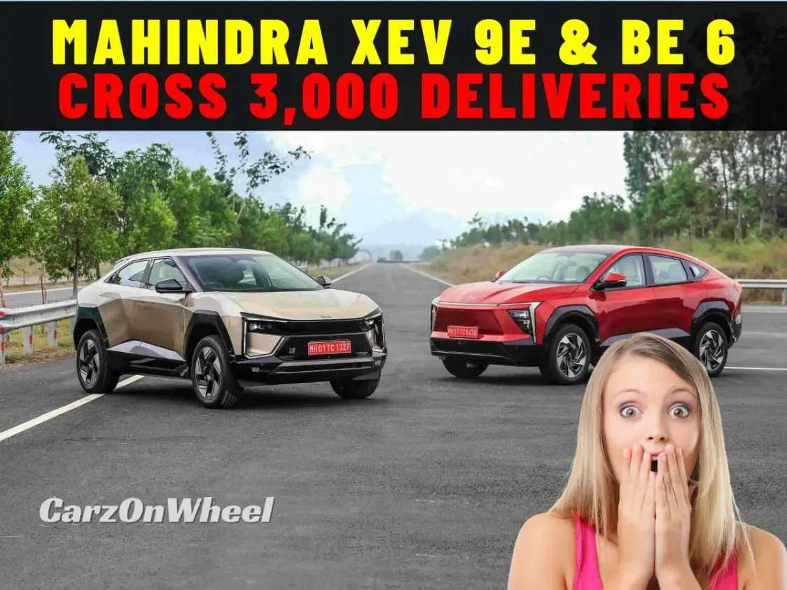Mahindra XEV 9e & BE 6 Cross 3,000 Deliveries in India-image