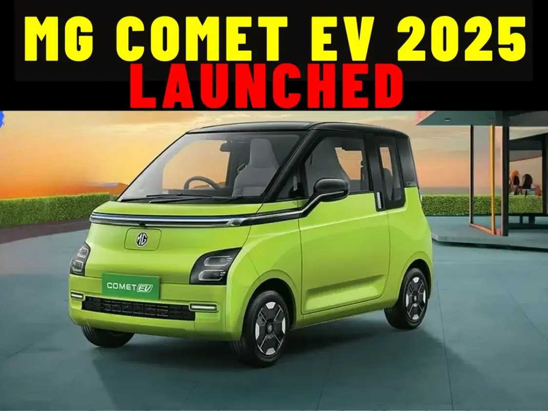 MG Comet EV Launched 2025 In India: Check Price, Changes-image