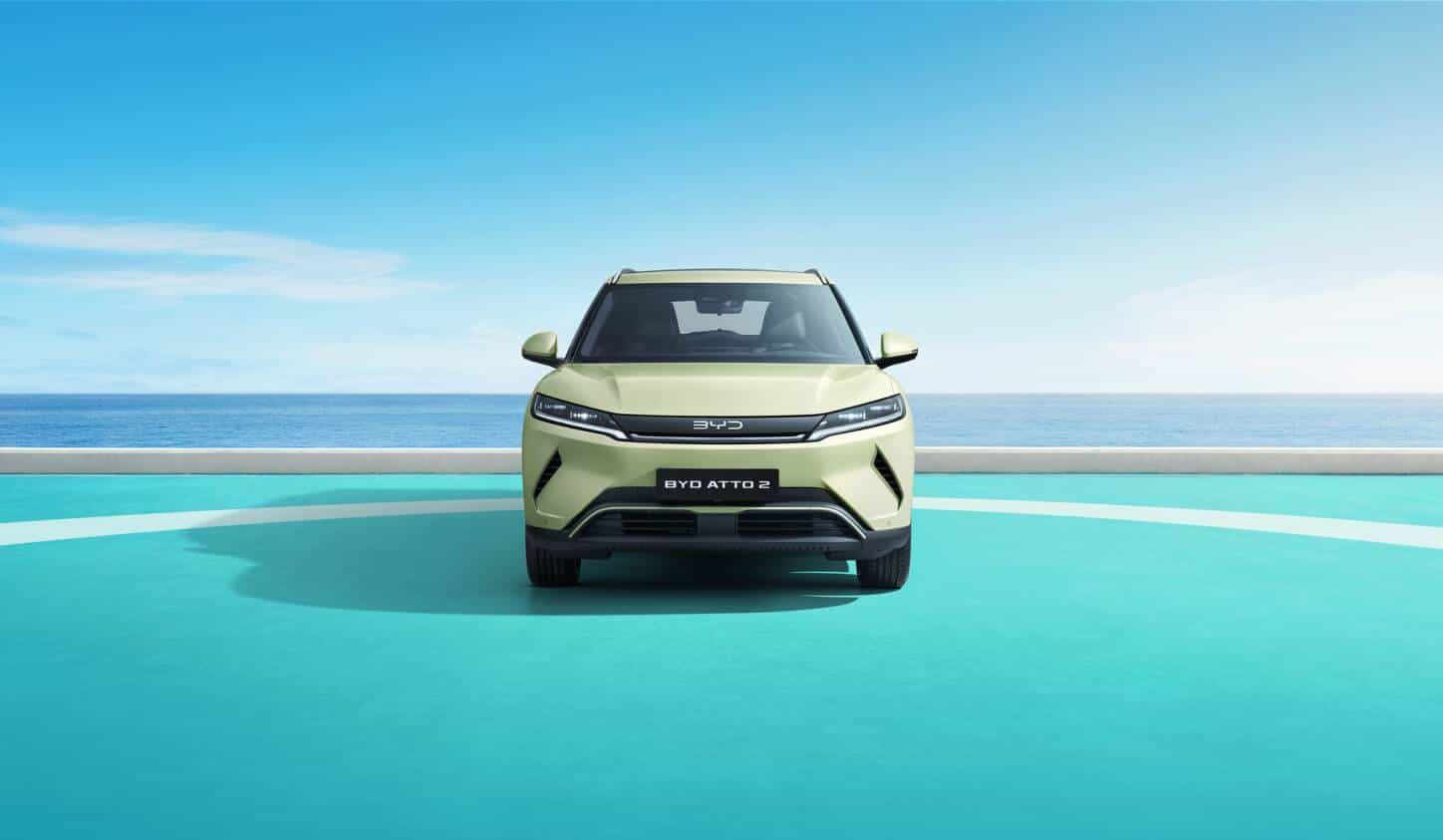 BYD Atto 2 with 312km Range Debuts in Europe BYD has introduced the Atto 2 compact SUV in Europe, which may enter the Indian market.-image