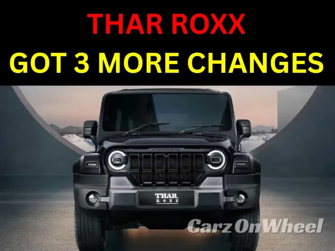 2025 Mahindra Thar Roxx Updated With New Features & More-image