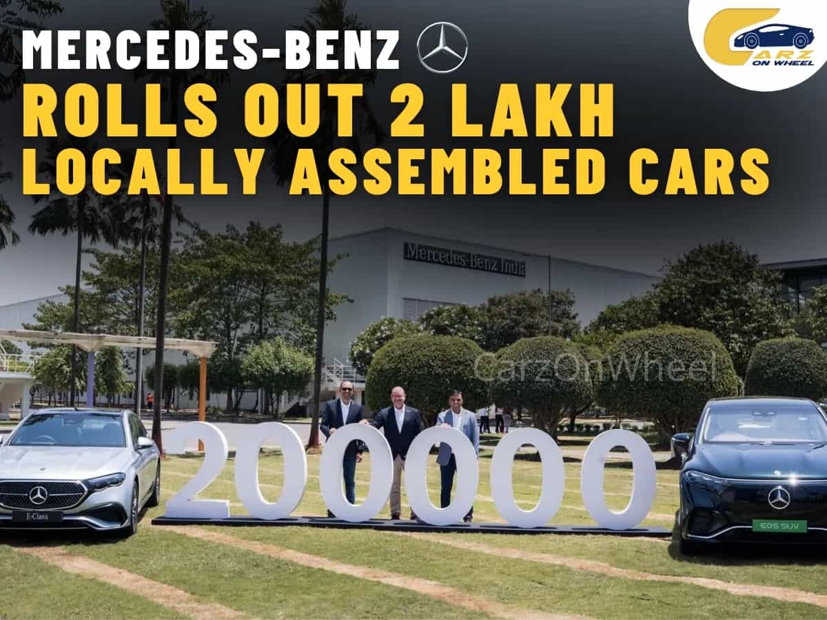 Mercedes-Benz Hits 200,000th Made-in-India Car Milestone-image