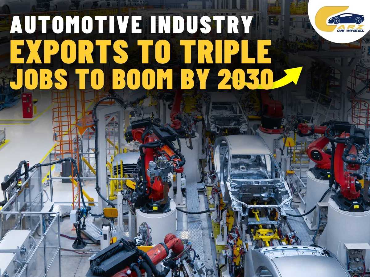 India's Automotive Industry Set to Soar: Exports to Triple by 2030!-image