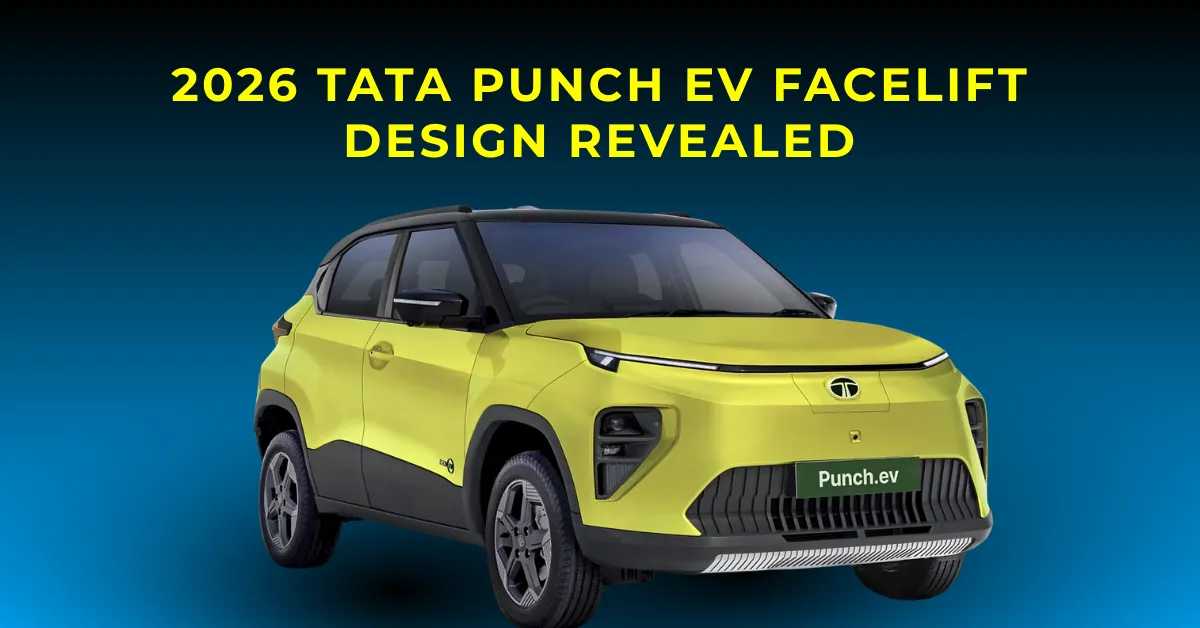 2026 Tata Punch EV Facelift Design Revealed Ahead of Its Launch-image