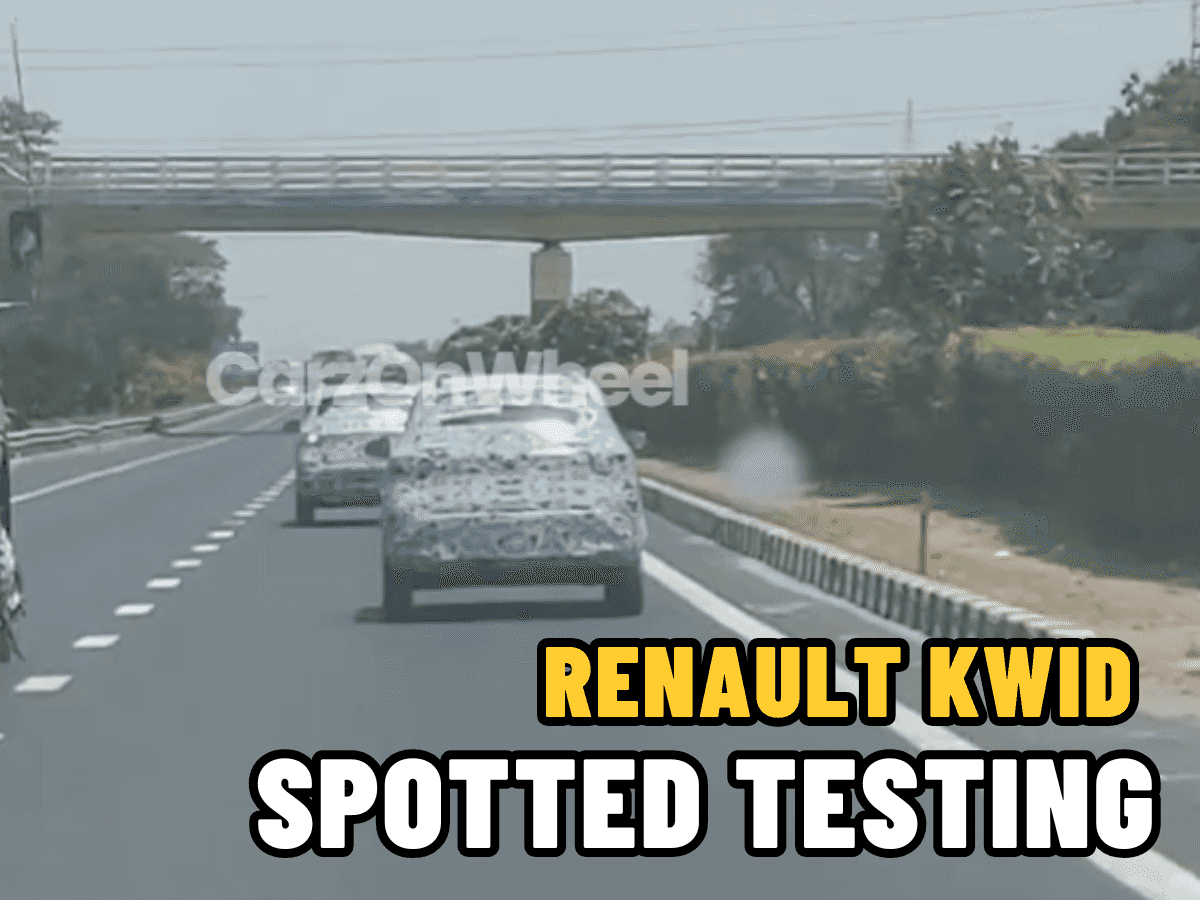 Renault Kwid EV Testing Spotted - Launch Soon?-image