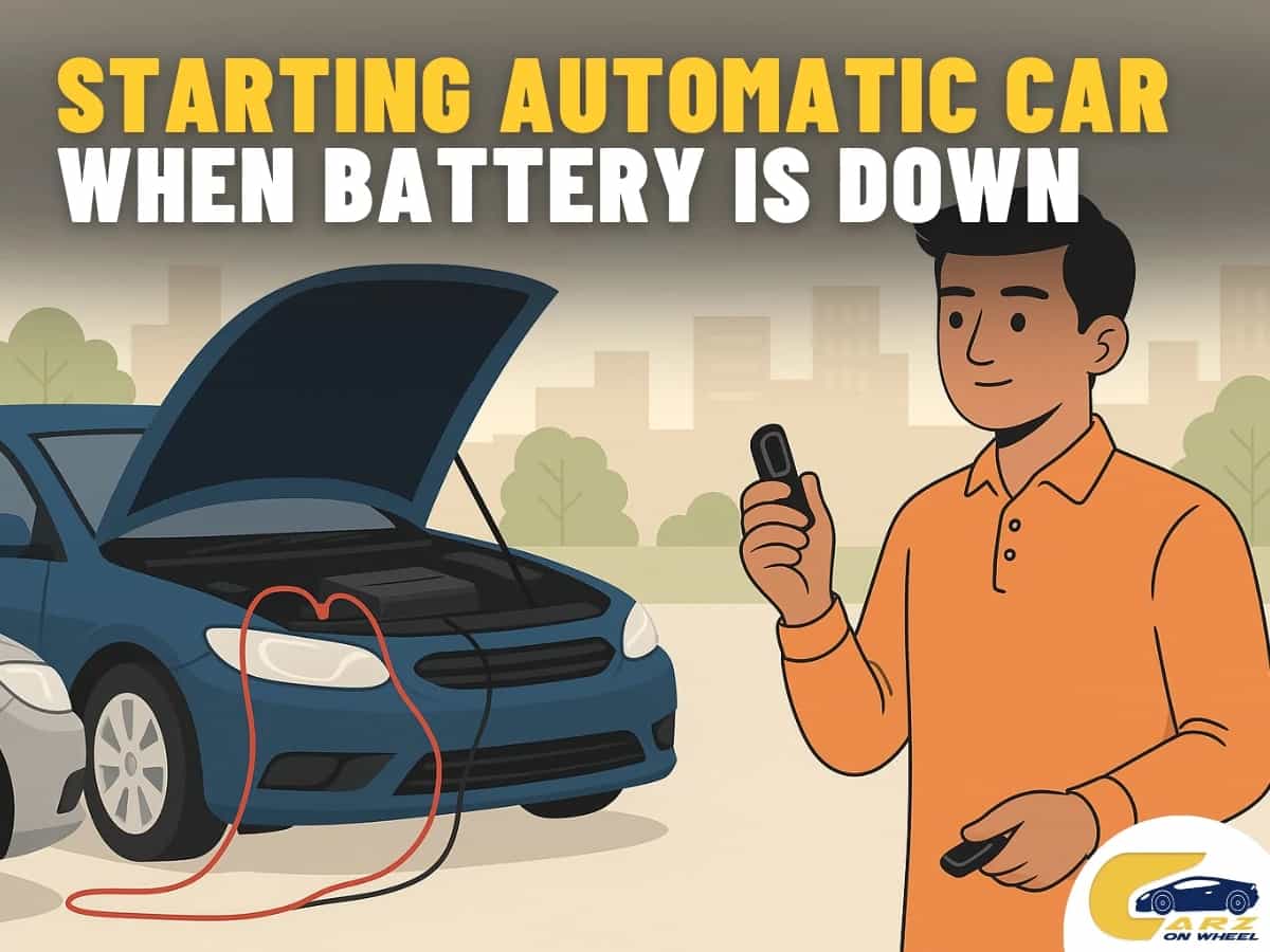 How to Start Automatic Car When Battery is Down?-image