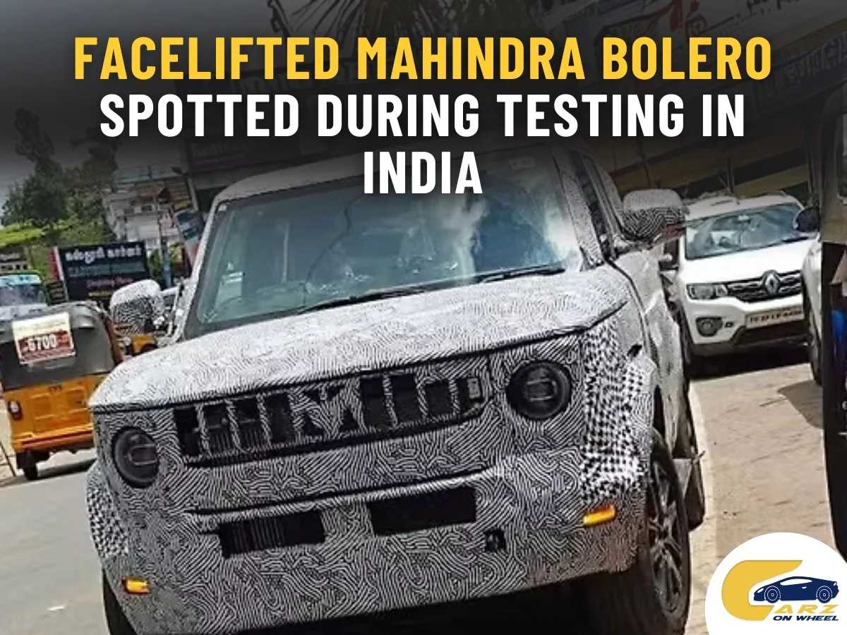Next-Generation Mahindra Bolero Spotted During Testing in India, Set to Launch on August 15-image