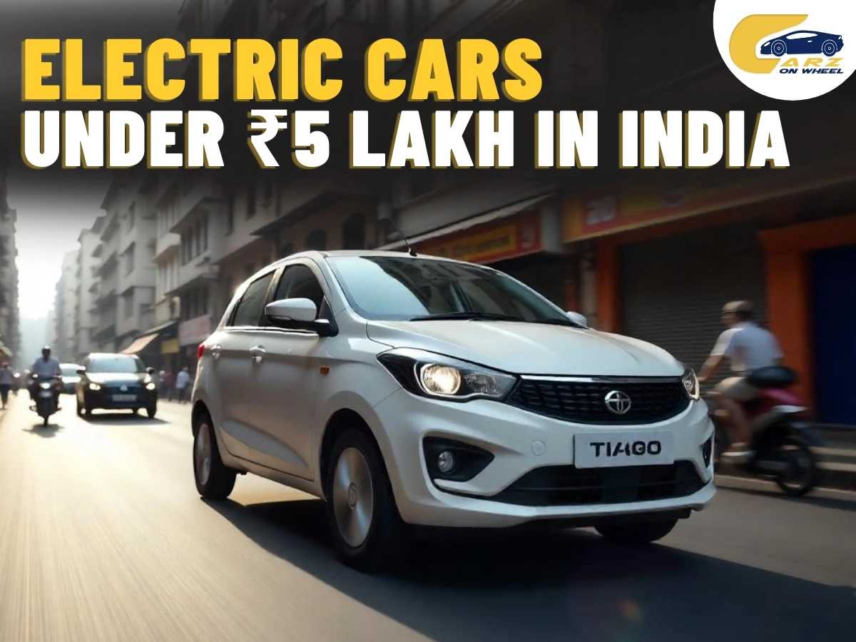 Affordable Electric Cars Under ₹5 lakh in India-image