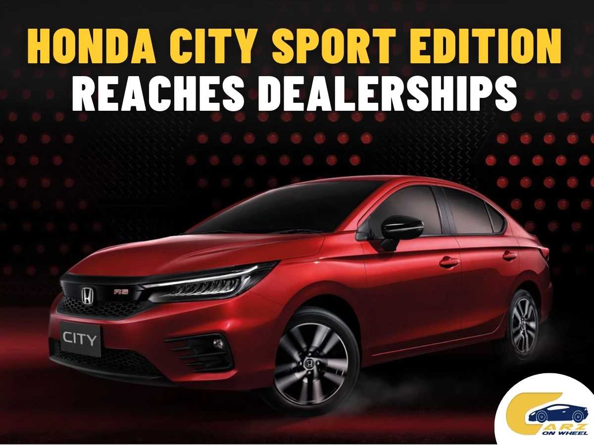 Honda City Sport Edition Reaches Dealerships: Sporty New Look, Same Performance-image