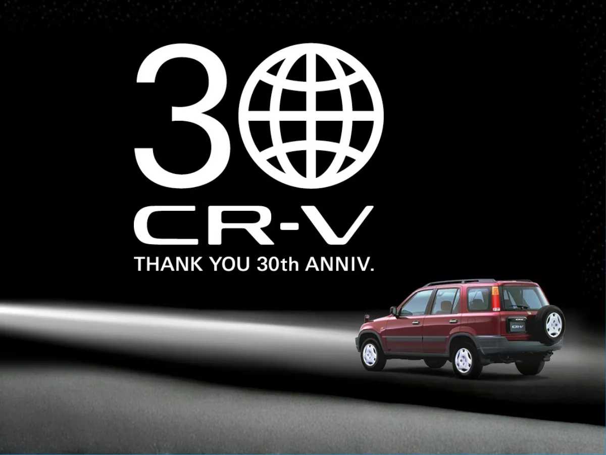 Honda CR-V 30th Anniversary: Celebrating an SUV Legend-image