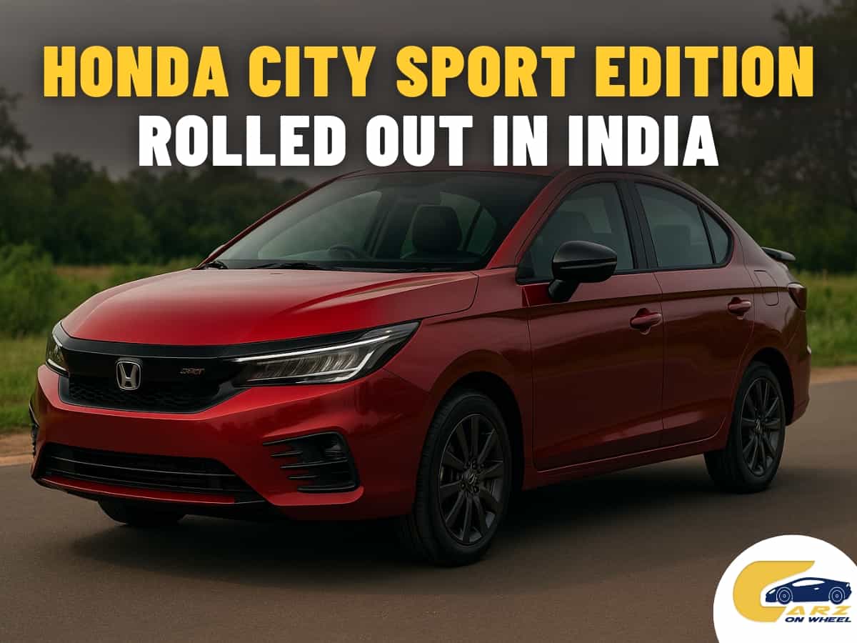 Honda City Sport Edition Rolled Out in India at ₹14.89 Lakh-image