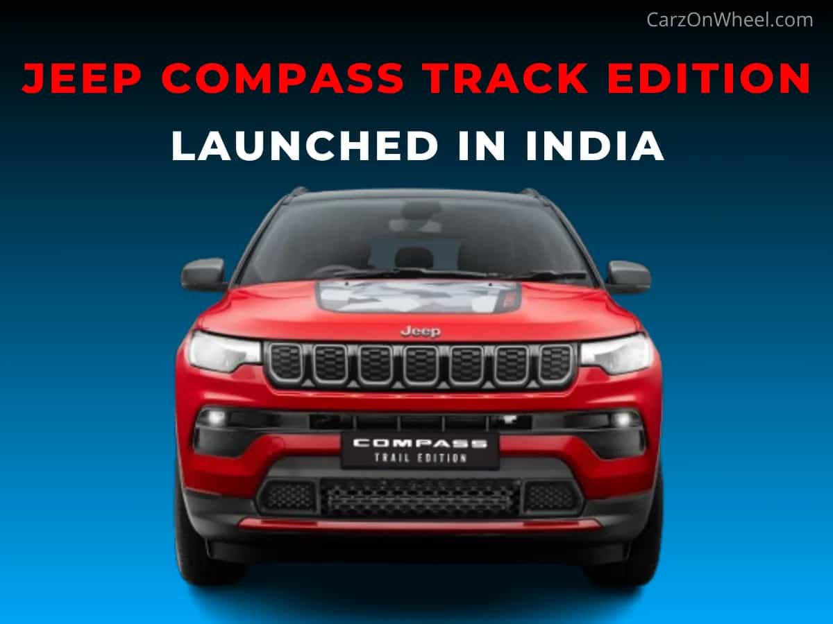 Jeep Compass Track Edition Launched in India – Priced at Rs 26.7 Lakh-image