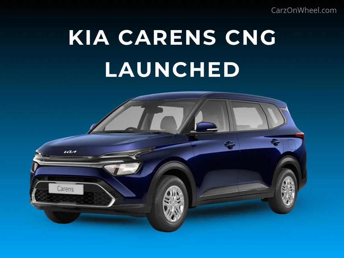 Kia Carens CNG is Launched to Save Your Wallet at the Pump-image