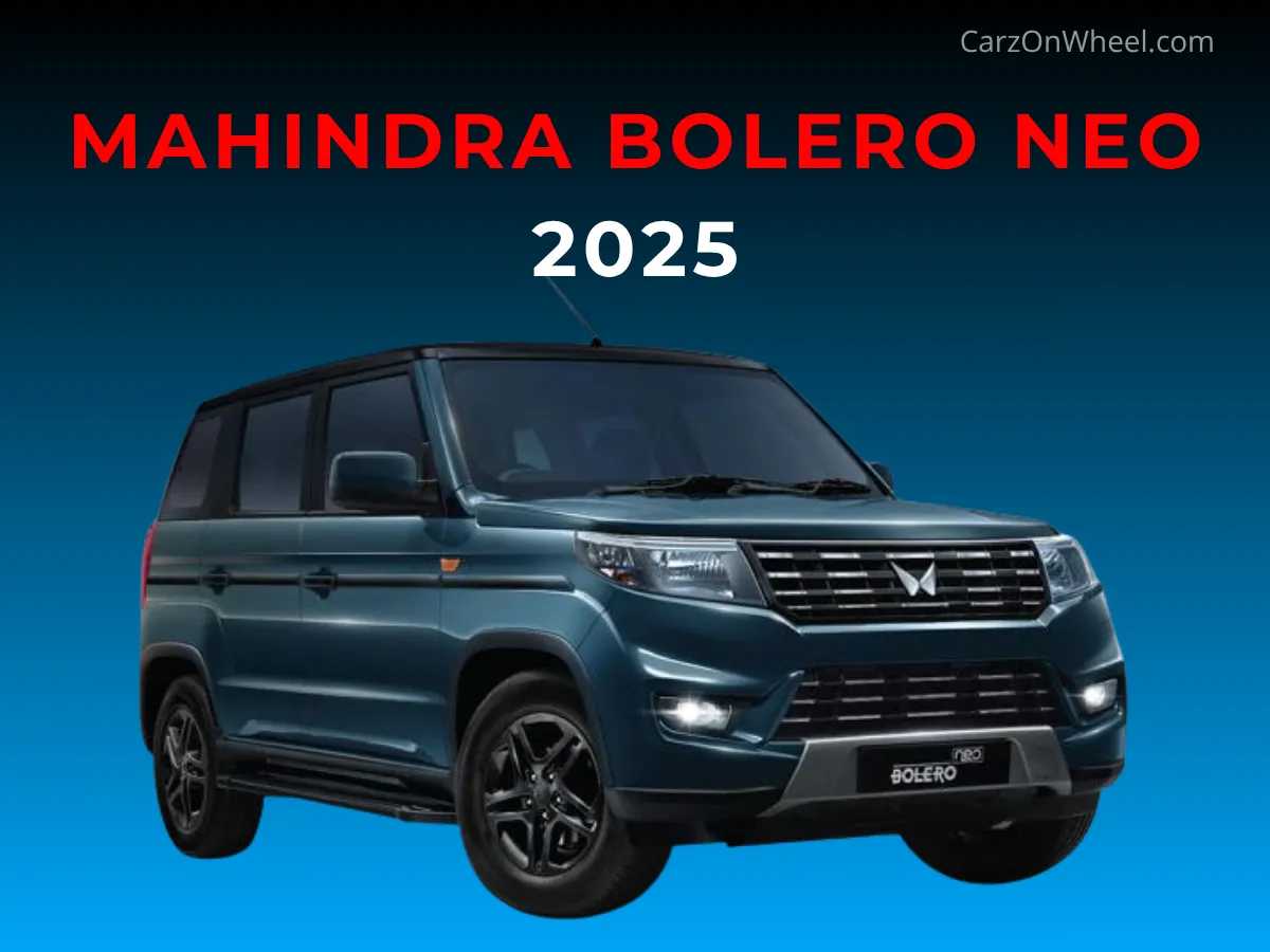 New Mahindra Bolero Neo 2025 : New Look, Big Discount-image