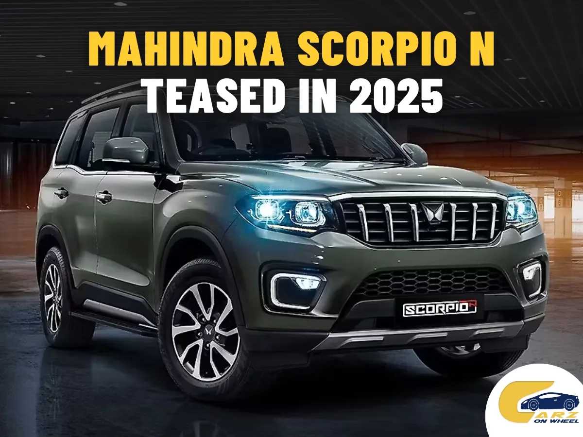 Facelifted Mahindra Scorpio N 2025 Teased: Safety Tech and New Features-image