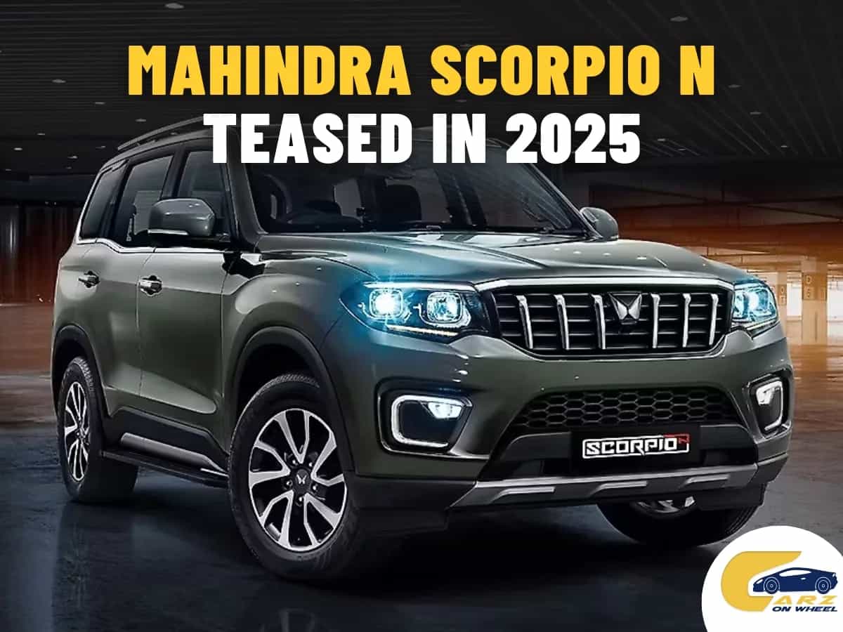 Facelifted Mahindra Scorpio N 2025 Teased: Safety Tech and New Features-image