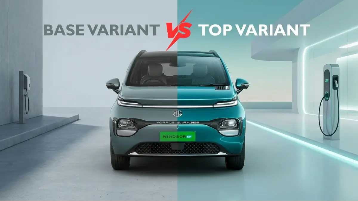 MG Windsor EV Top Vs Base Variant: The Difference Will Shock YOU-image