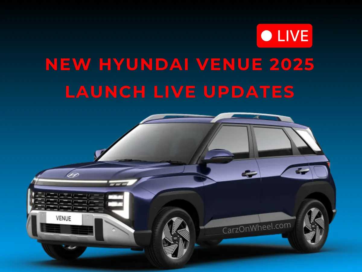 New Hyundai Venue 2025 Launch Live Updates-image