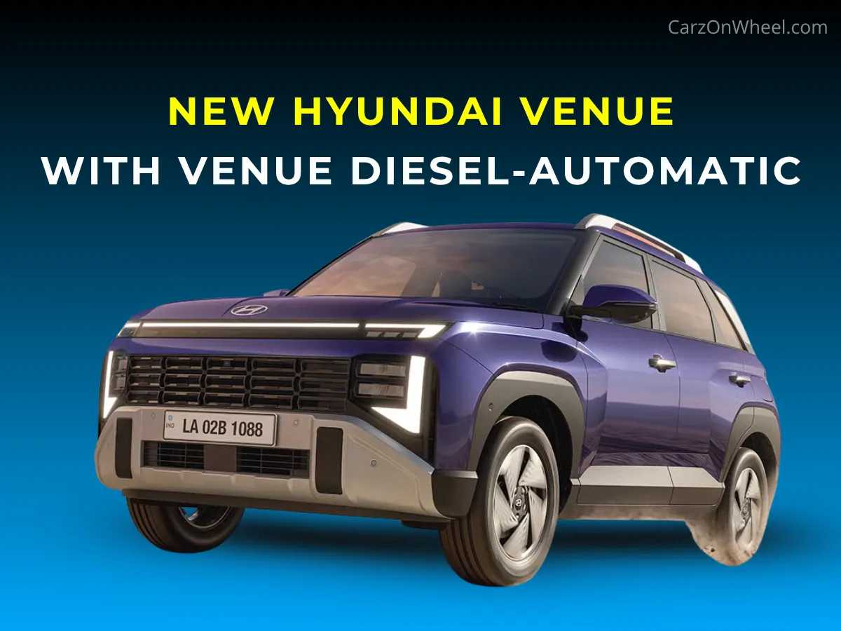 New Hyundai Venue Diesel-Automatic Confirmed On 4th Nov Launch-image