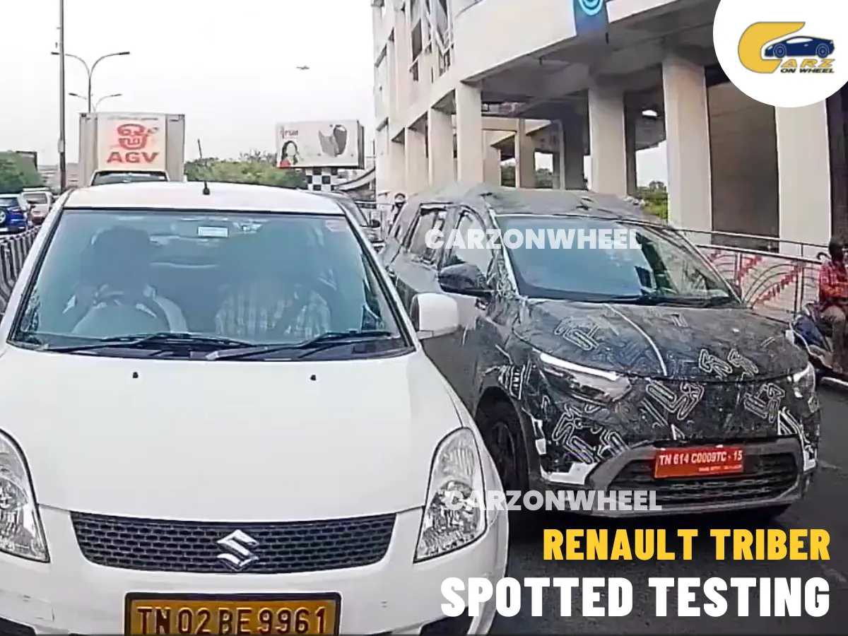 Renault Triber Facelift Spotted Testing: Fresh Looks for India’s Favourite Budget 7-Seater-image