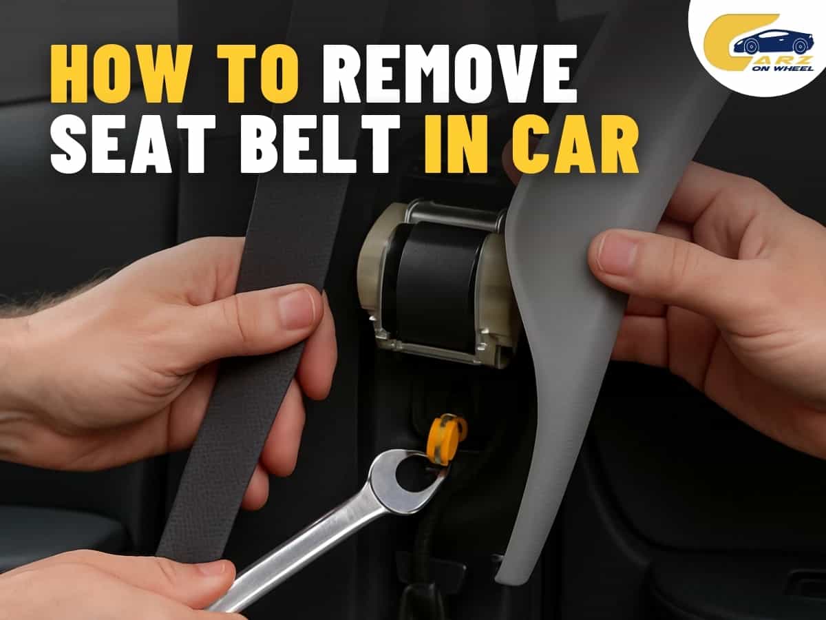 How to Remove Seat Belt in Car-image