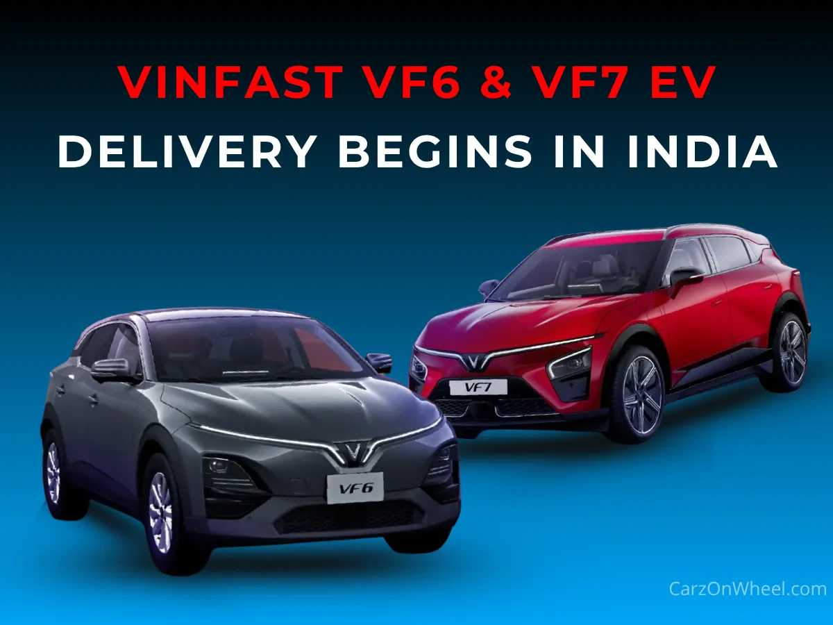 Vinfast VF6 & VF7 EV Delivery Begins in India-image