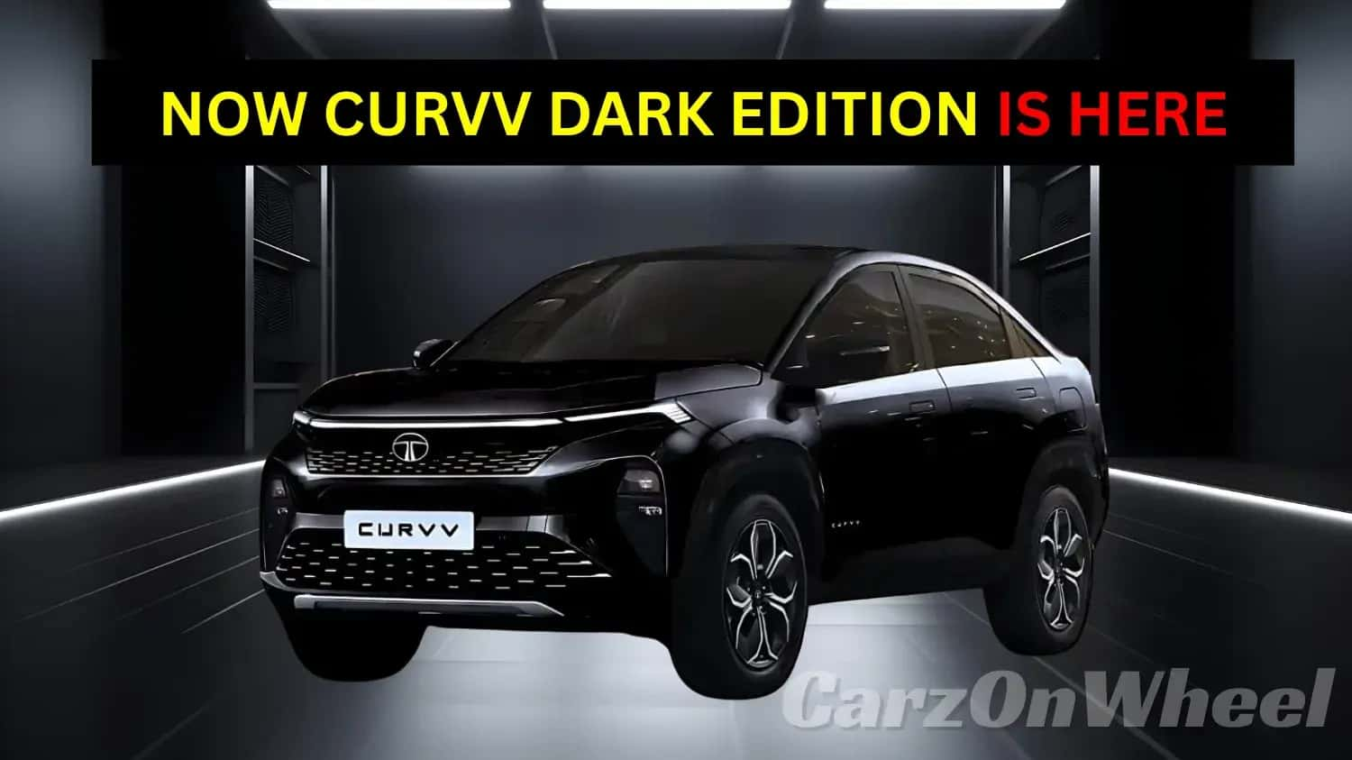 Tata Curvv Dark Edition is Coming! Bold New Look, Powerful Engine