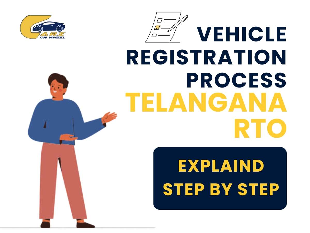 Vehicle registration steps in Telangana