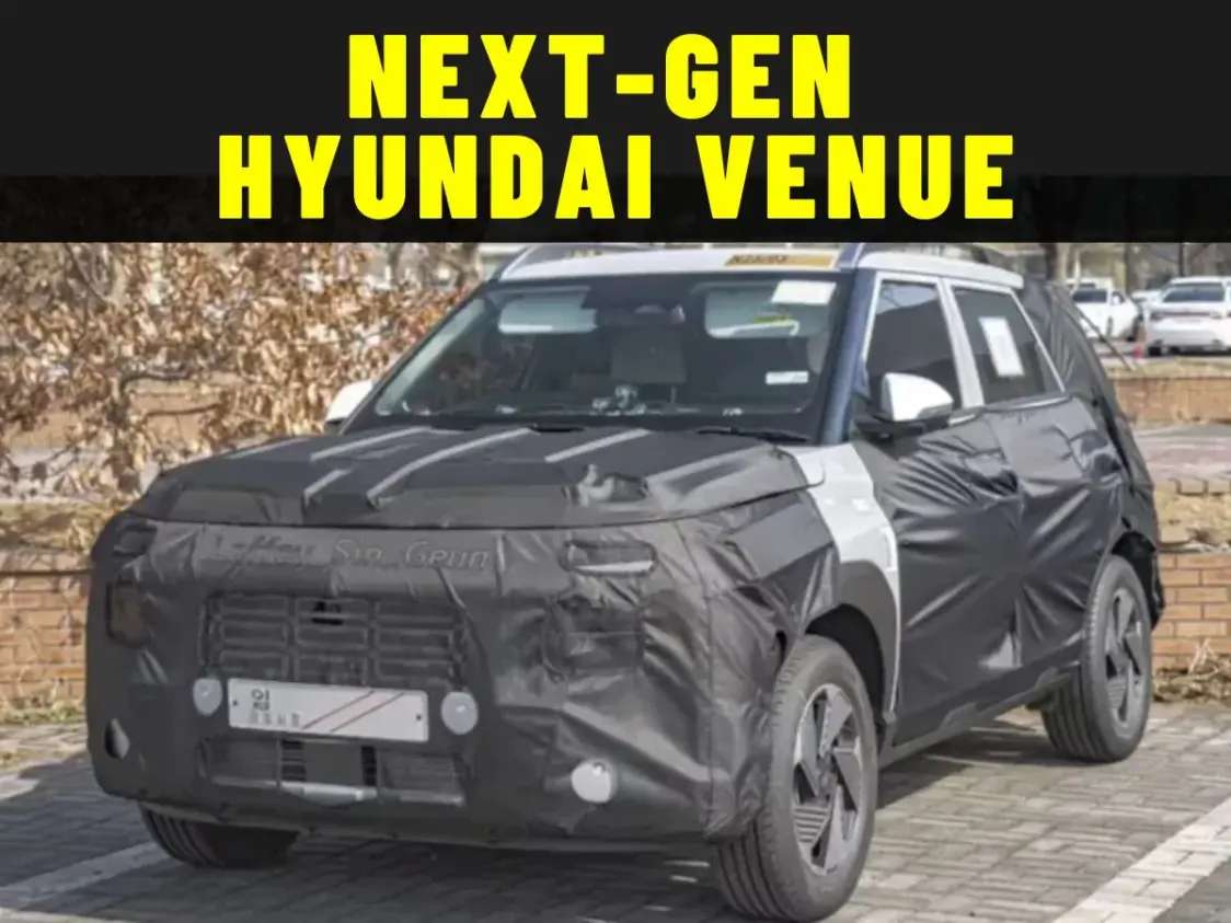 Next-Gen Hyundai Venue Revealed with Bold New Design 2025