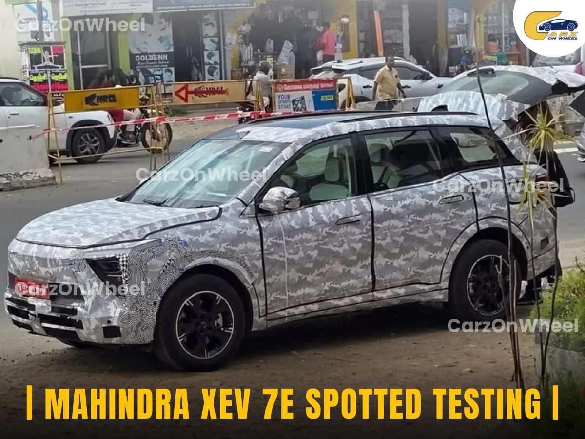 Mahindra's Electric Future Taking Shape | XEV 7e Spotted during Testing!