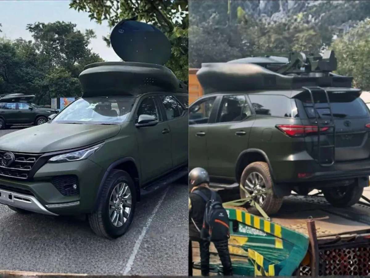 Army Green Toyota Fortuner: Indian Army's New SUV