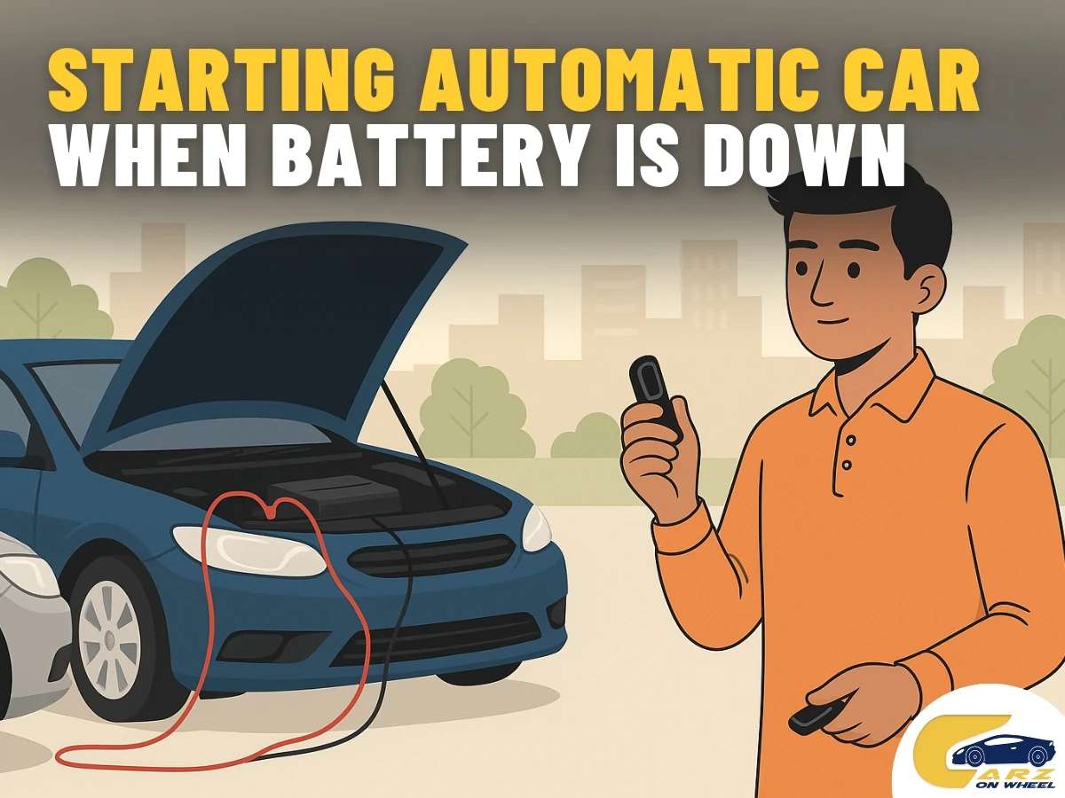 How to Start Automatic Car When Battery is Down?