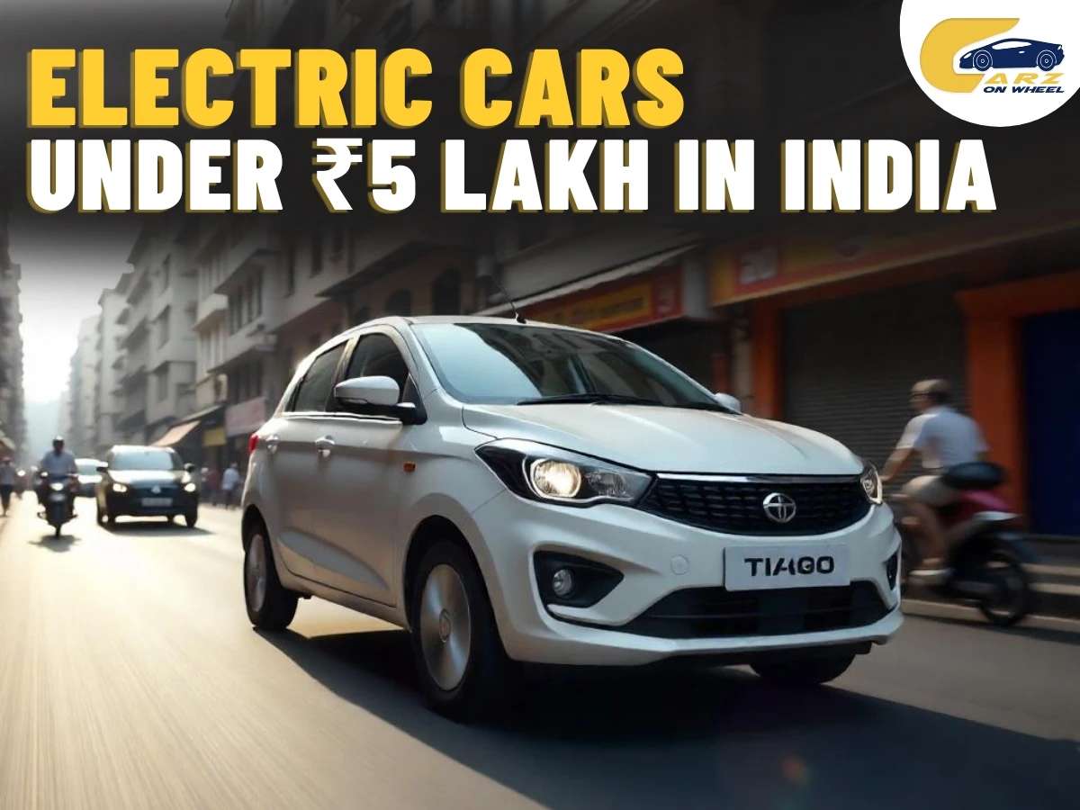 Affordable Electric Cars Under ₹5 lakh in India