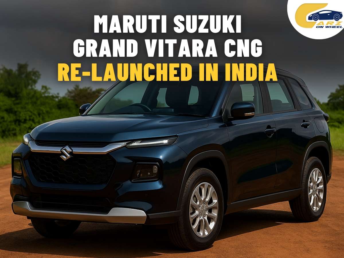 Maruti Suzuki Grand Vitara CNG Re-Launched in India with 6 Airbags