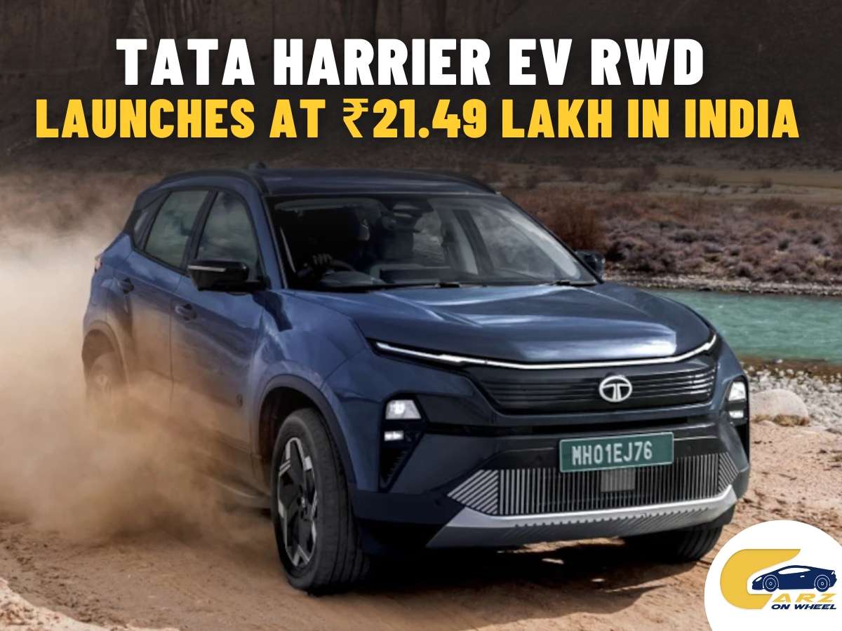 Tata Harrier EV RWD Launches at ₹21.49 Lakh In India- Bookings Open July 2