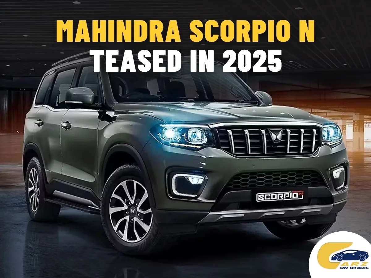 Facelifted Mahindra Scorpio N 2025 Teased: Safety Tech and New Features