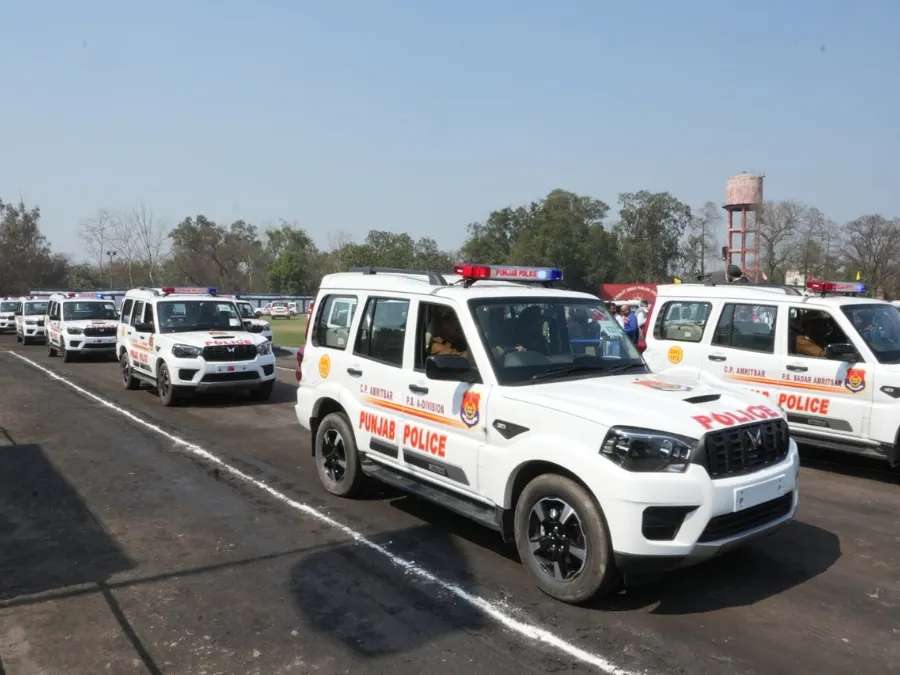 Punjab Police Scorpio