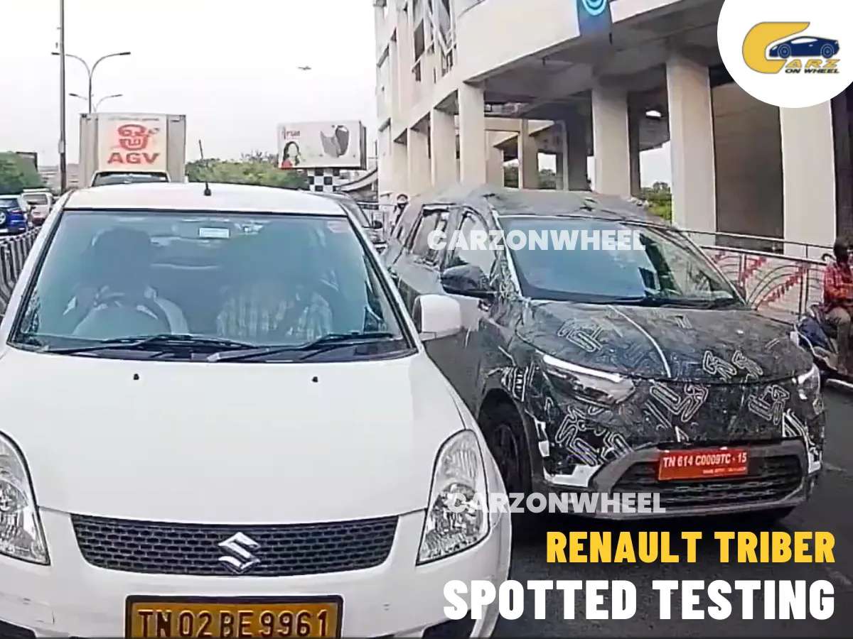 Renault Triber Facelift Spotted Testing: Fresh Looks for India’s Favourite Budget 7-Seater