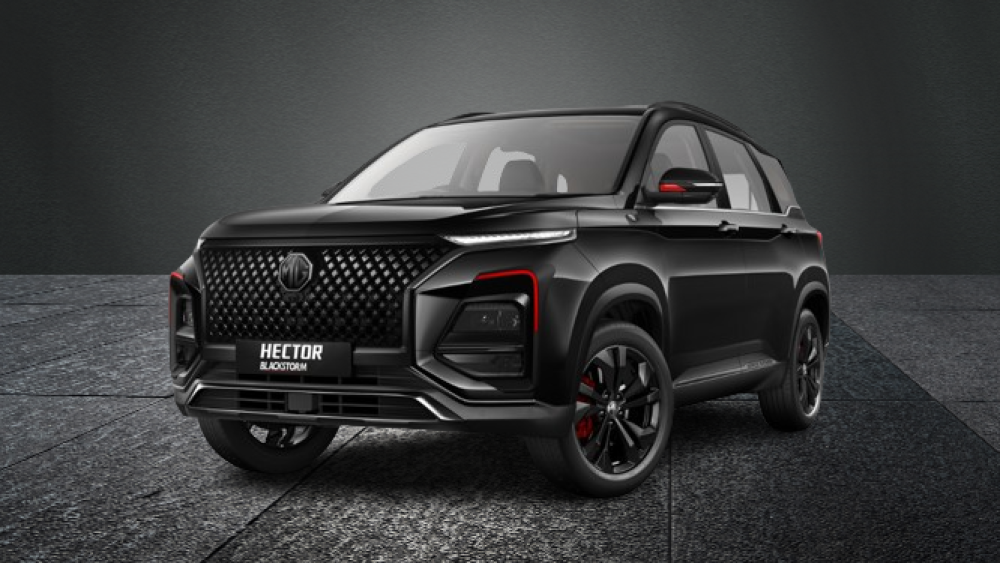 The All New MG Hector Blackstorm Edition