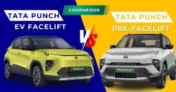 2026 Tata Punch EV Facelift Vs Pre-Facelift: What's New?