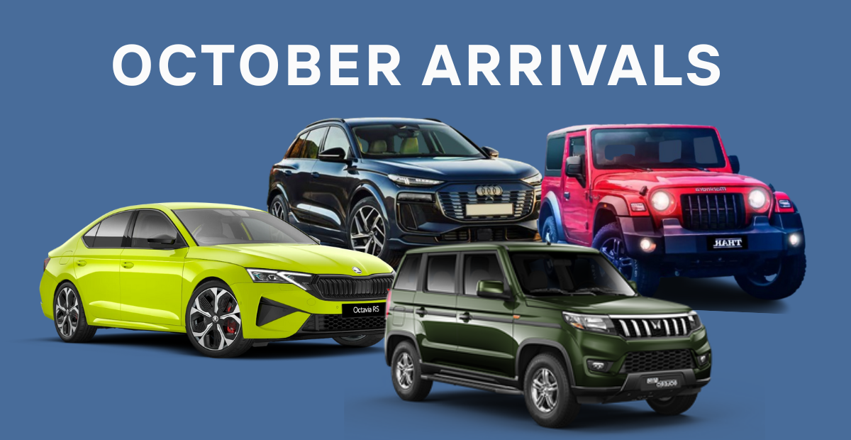 4 New Car Launches in October 2025 – Mahindra, Skoda & Audi