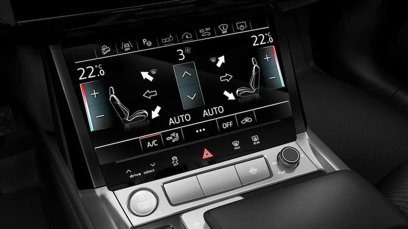 Audi Q8 e-tron-climate-cantrol
