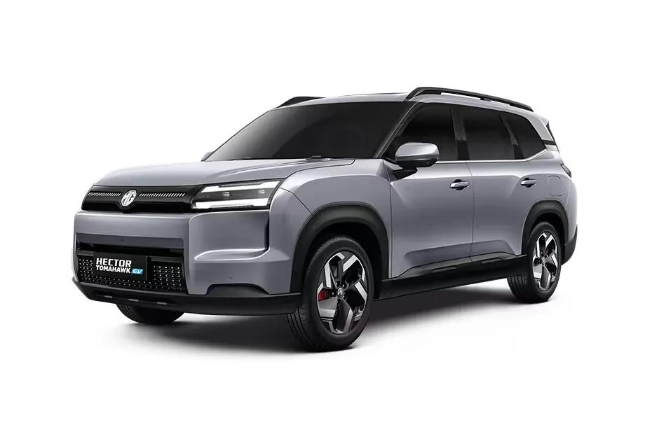 MG Hector Tomahawk EV Ev Aurora Silver