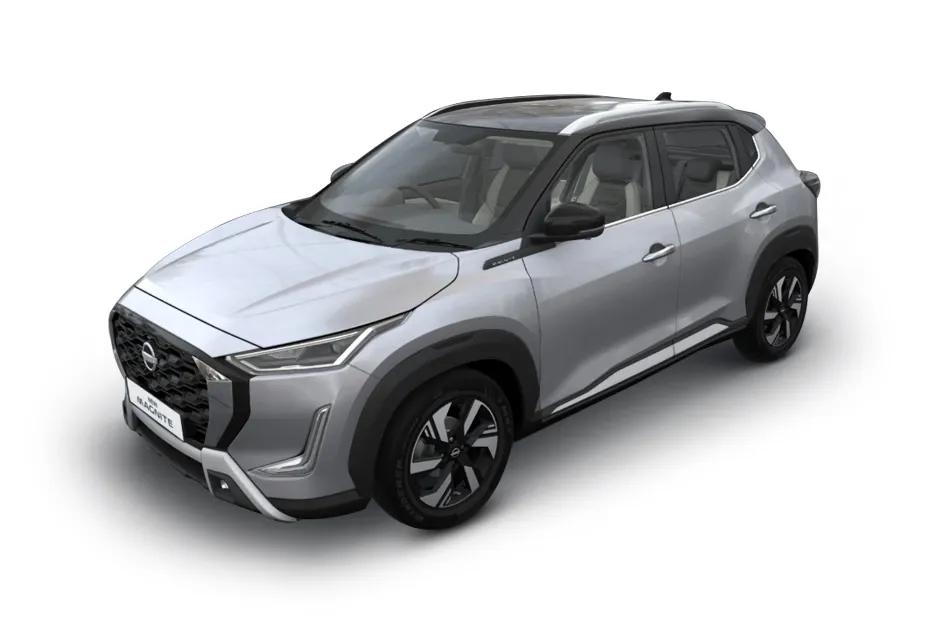 Nissan Magnite Blade Silver With Onyx Black