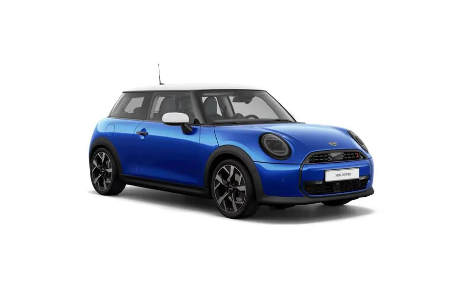 Mini Cooper S S Blazing Blue White Roof