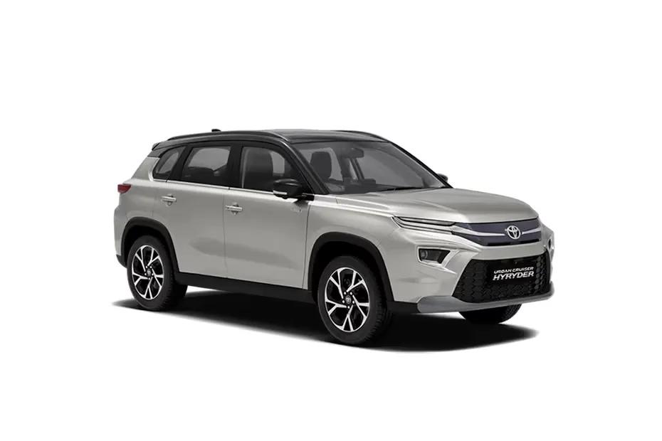 Toyota Urban Cruiser Hyryder Urban Cruiser Hyryder Cafe White With Midnight Black