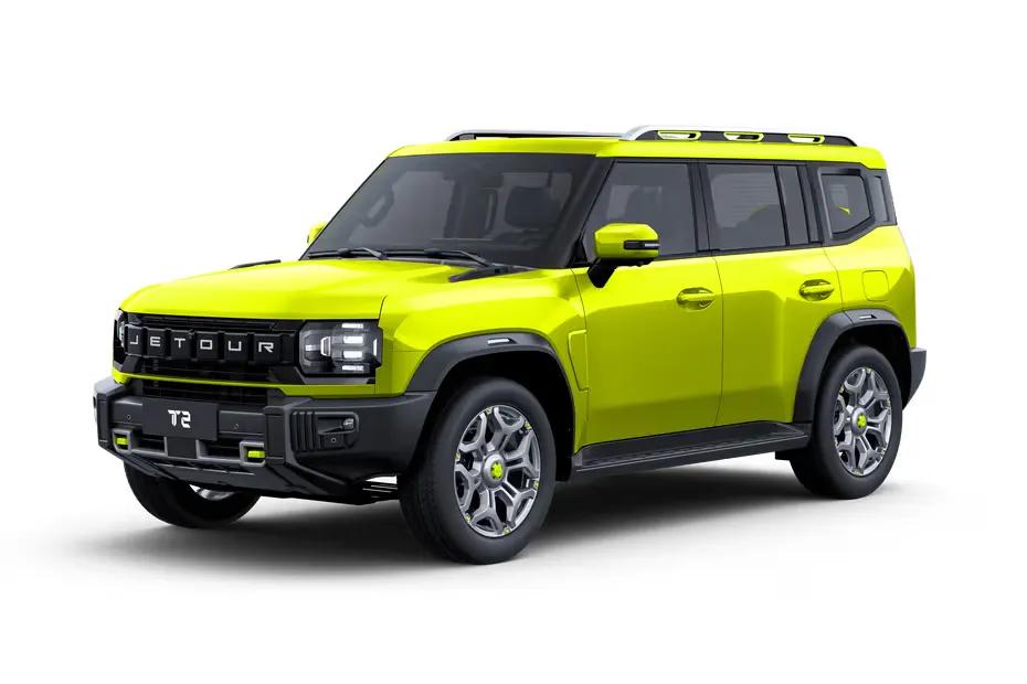 JSW Jetour T2 T2 Lime Green