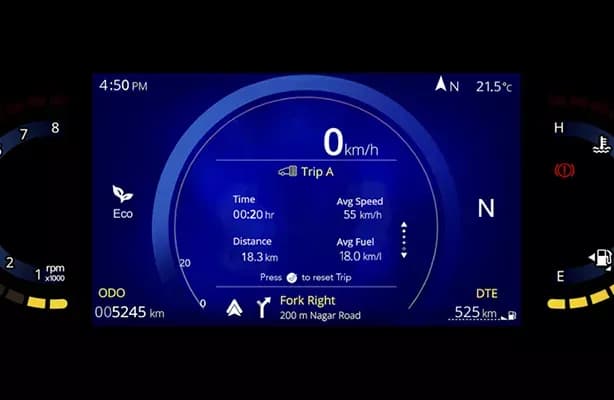 Tata Altroz Instrument Cluster