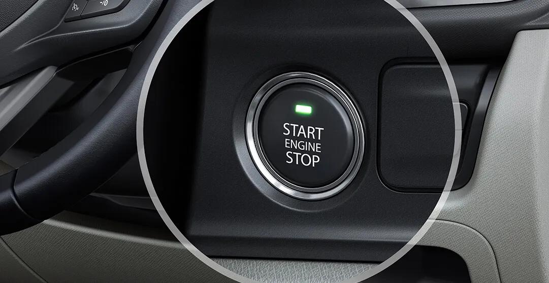 Tata Altroz Push Start Button