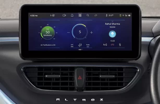 Tata Altroz Touch Screen