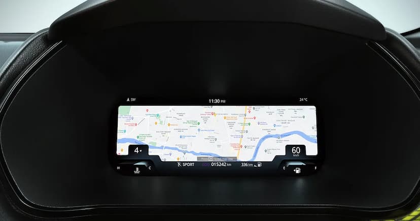Tata Harrier Instrument Cluster